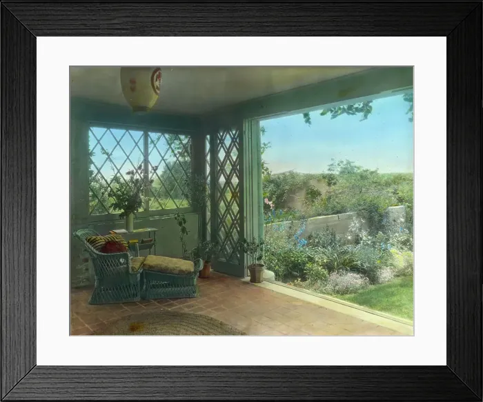 Framed Print : Gray Gardens, Robert Carmer Hill house, Lily Pond Lane, East Hampton, New York, c1916. Creator: Frances Benjamin Johnston. Gray Gardens, Robert Carmer Hill house, Lily Pond Lane, East Hampton, New York, c1916 Framed Print : Gray Gardens, Robert Carmer Hill house, Lily Pond Lane, East Hampton, New York, c1916. Creator: Frances Benjamin Johnston. Gray Gardens, Robert Carmer Hill house, Lily Pond Lane, East Hampton, New York, c1916