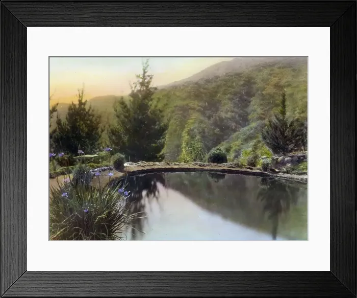 Framed Print : William Alexander Spinks, Jr. ranch, Foothill Boulevard, Duarte, California, 1917. Creator: Frances Benjamin Johnston Framed Print : William Alexander Spinks, Jr. ranch, Foothill Boulevard, Duarte, California, 1917. Creator: Frances Benjamin Johnston