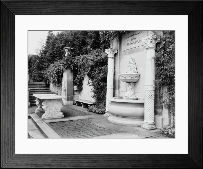 Framed Print : Weld, Larz Anderson house, 151 Newton Street, Brookline, Massachusetts, c1914. Creator: Frances Benjamin Johnston. Weld, Larz Anderson house, 151 Newton Street, Brookline, Massachusetts, c1914. Creator: Frances Benjamin Johnston Framed Print : Weld, Larz Anderson house, 151 Newton Street, Brookline, Massachusetts, c1914. Creator: Frances Benjamin Johnston. Weld, Larz Anderson house, 151 Newton Street, Brookline, Massachusetts, c1914. Creator: Frances Benjamin Johnston