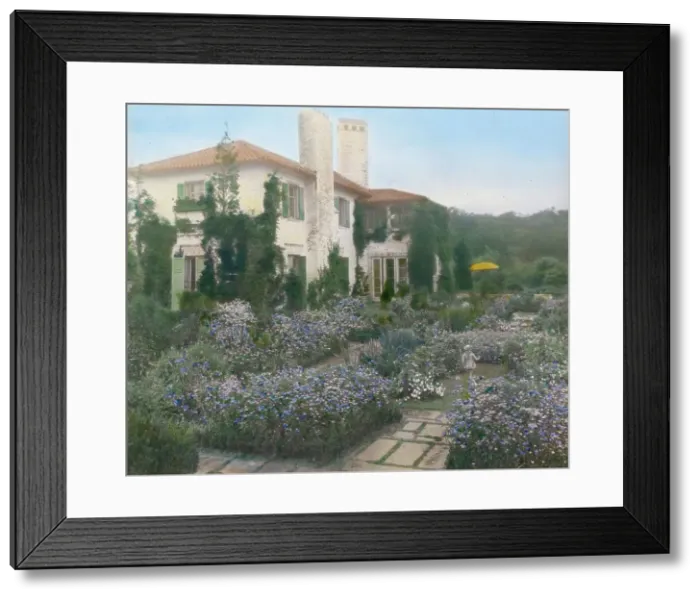 Framed Print : Barberrys, Nelson Doubleday house, Mill Neck, New York, 1921. Creator: Frances Benjamin Johnston. Barberrys, Nelson Doubleday house, Mill Neck, New York, 1921. Creator: Frances Benjamin Johnston Framed Print : Barberrys, Nelson Doubleday house, Mill Neck, New York, 1921. Creator: Frances Benjamin Johnston. Barberrys, Nelson Doubleday house, Mill Neck, New York, 1921. Creator: Frances Benjamin Johnston
