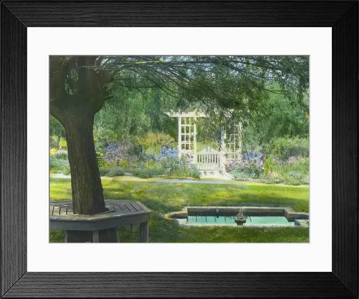 Framed Print : Beechgate, Robert Carmer Hill house, Woodland Avenue, Englewood, New Jersey, 1918. Creator: Frances Benjamin Johnston. Beechgate, Robert Carmer Hill house, Woodland Avenue, Englewood, New Jersey, 1918 Framed Print : Beechgate, Robert Carmer Hill house, Woodland Avenue, Englewood, New Jersey, 1918. Creator: Frances Benjamin Johnston. Beechgate, Robert Carmer Hill house, Woodland Avenue, Englewood, New Jersey, 1918