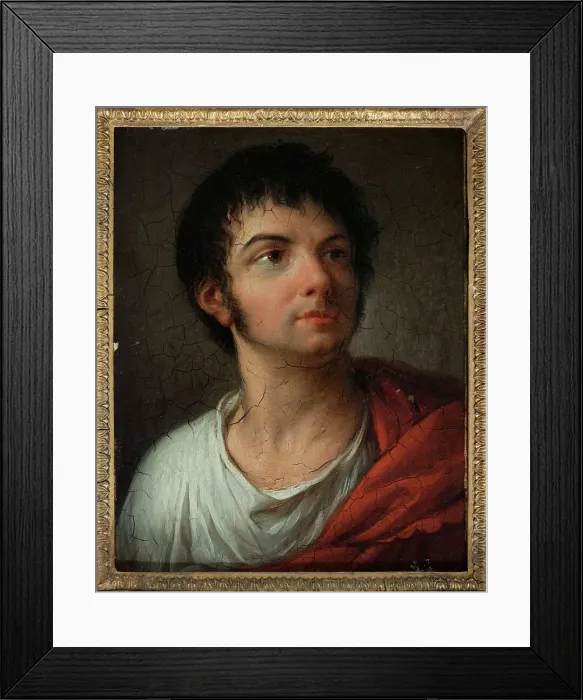 Framed Print : Augustin Chéron (1760-1811) in the role of Fabius, c1798. Creator: Jean Simon Berthelemy Framed Print : Augustin Chéron (1760-1811) in the role of Fabius, c1798. Creator: Jean Simon Berthelemy