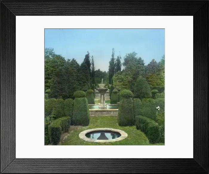 Framed Print : Andorra, William Warner Harper house, Wyndmoor, Pennsylvania, 1919. Creator: Frances Benjamin Johnston. Andorra, William Warner Harper house, Wyndmoor, Pennsylvania, 1919. Creator: Frances Benjamin Johnston Framed Print : Andorra, William Warner Harper house, Wyndmoor, Pennsylvania, 1919. Creator: Frances Benjamin Johnston. Andorra, William Warner Harper house, Wyndmoor, Pennsylvania, 1919. Creator: Frances Benjamin Johnston