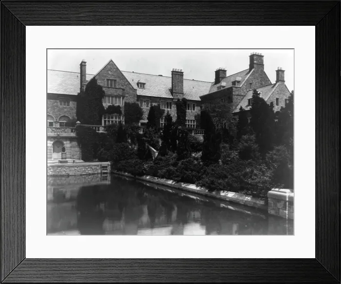 Framed Print : Killenworth, George Dupont Pratt house, Glen Cove, New York. c1915. Creator: Frances Benjamin Johnston. Killenworth, George Dupont Pratt house, Glen Cove, New York. c1915. Creator: Frances Benjamin Johnston Framed Print : Killenworth, George Dupont Pratt house, Glen Cove, New York. c1915. Creator: Frances Benjamin Johnston. Killenworth, George Dupont Pratt house, Glen Cove, New York. c1915. Creator: Frances Benjamin Johnston