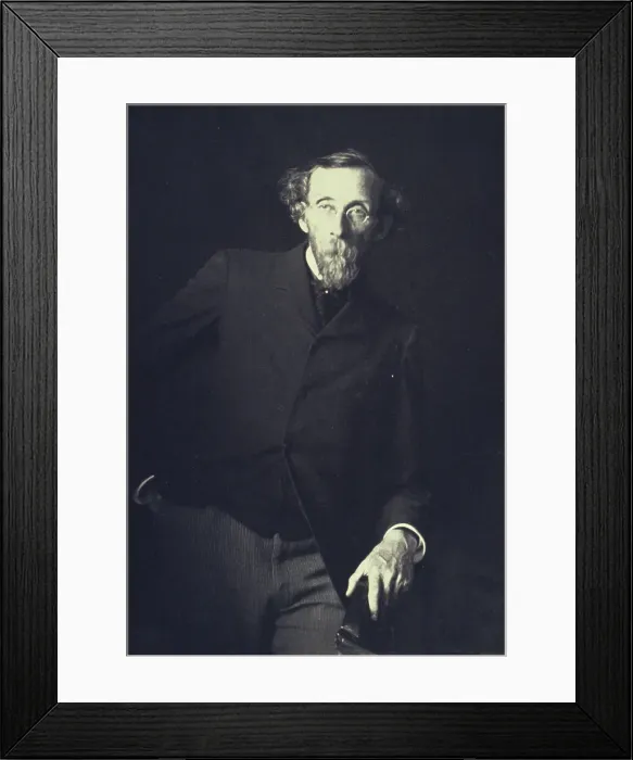 Framed Print : Portrait of E.C. Messer, c1900. Creator: Emily G Mew Framed Print : Portrait of E.C. Messer, c1900. Creator: Emily G Mew