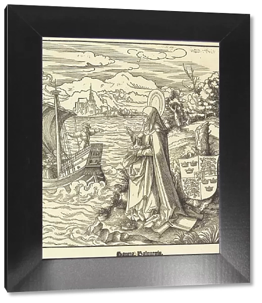 Saint Walpurgis, 1516 / 1518. Creator: Leonhard Beck