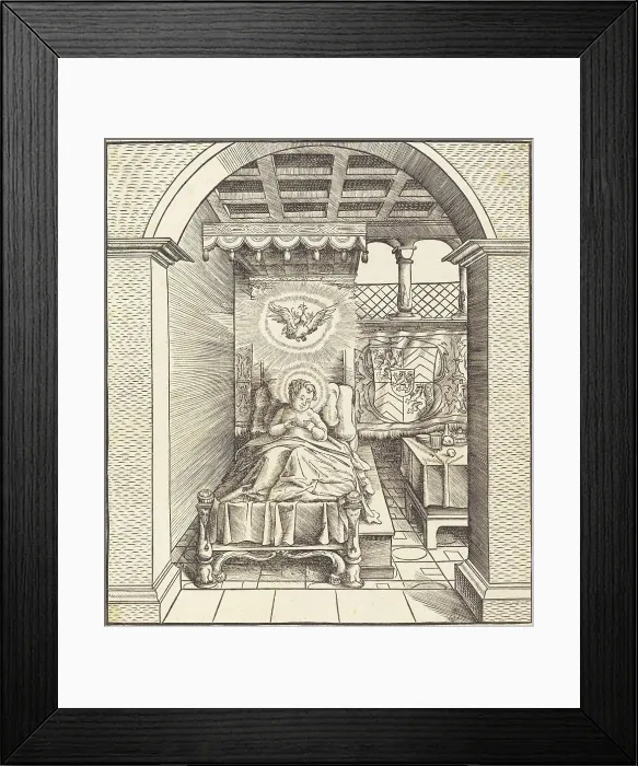 Framed Print : Saint Dentalinus, 1516 / 1518. Creator: Leonhard Beck Framed Print : Saint Dentalinus, 1516 / 1518. Creator: Leonhard Beck