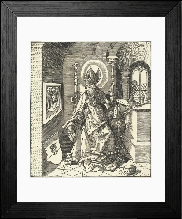 Framed Print : Saint Remigius, 1510. Creator: Leonhard Beck Framed Print : Saint Remigius, 1510. Creator: Leonhard Beck