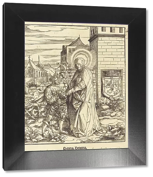 Saint Brigitta, 1516 / 1518. Creator: Leonhard Beck