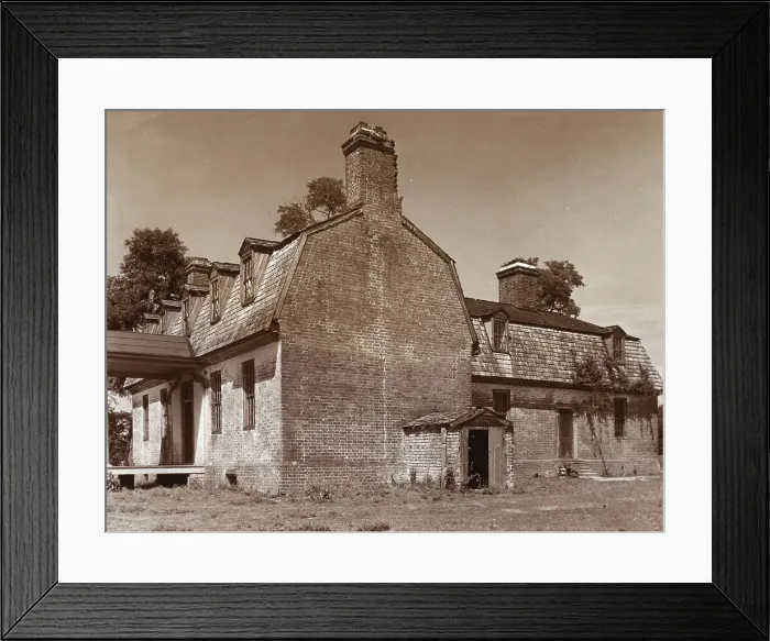 Framed Print : Wilton-on-the-Piankatank, Middlesex County, Virginia, 1935. Creator: Frances Benjamin Johnston Framed Print : Wilton-on-the-Piankatank, Middlesex County, Virginia, 1935. Creator: Frances Benjamin Johnston
