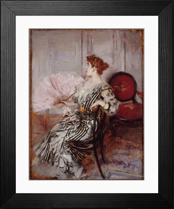 Framed Print : Portrait of Madame Torri, dancer at the Opera, c1900. Creator: Giovanni Boldini Framed Print : Portrait of Madame Torri, dancer at the Opera, c1900. Creator: Giovanni Boldini