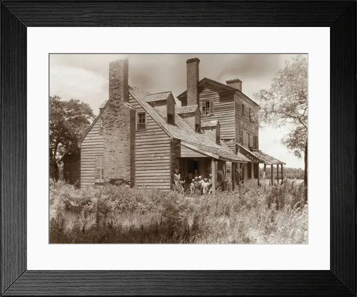 Framed Print : Old Birds Nest Tavern, Marionville vicinity, Northampton County, Virginia, between c1930 and 1939. Creator: Frances Benjamin Johnston Framed Print : Old Birds Nest Tavern, Marionville vicinity, Northampton County, Virginia, between c1930 and 1939. Creator: Frances Benjamin Johnston