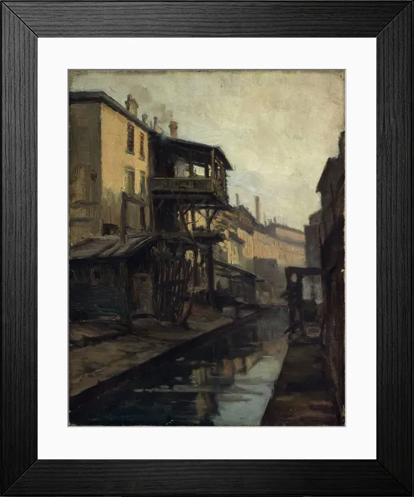 Framed Print : Bievre, rue des Cordelieres, c1900. Creator: Germain Eugene Bonneton Framed Print : Bievre, rue des Cordelieres, c1900. Creator: Germain Eugene Bonneton