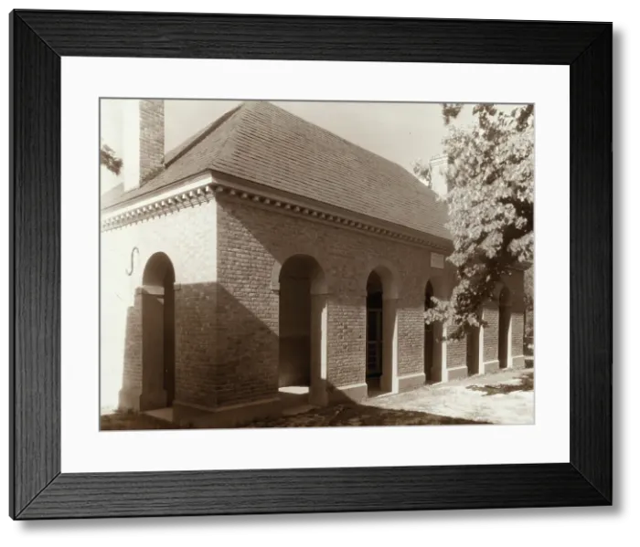 Framed Print : Court House, King William County, Virginia, 1935. Creator: Frances Benjamin Johnston