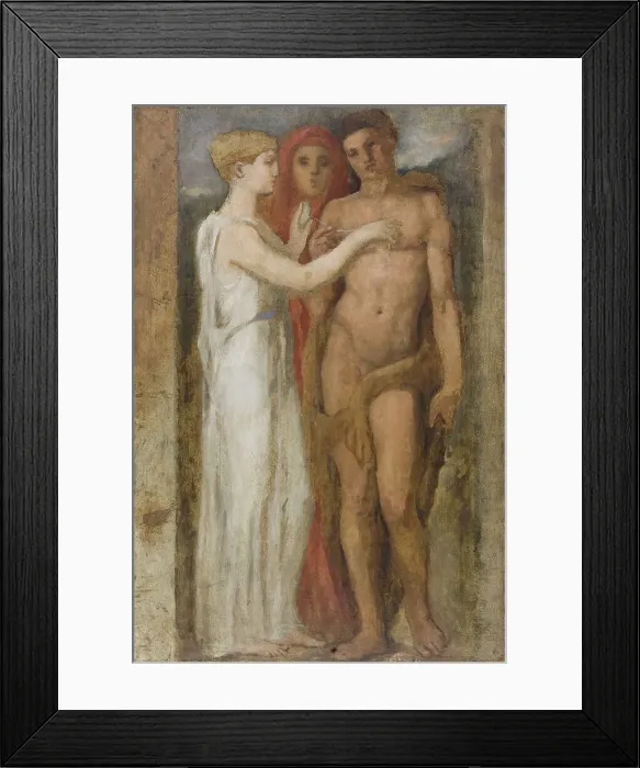 Framed Print : Le Fil d'Ariane, c.1889. Creator: Henry Cros
