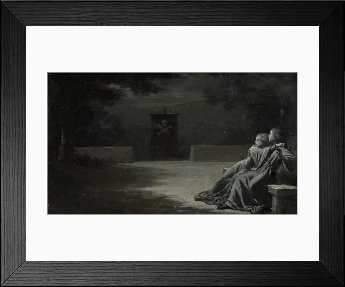 Framed Print : Dona Rose d'Orthez et Don Sanche de Salinas, c.1891 — 1892. Creator: Pierre Fritel Framed Print : Dona Rose d'Orthez et Don Sanche de Salinas, c.1891 — 1892. Creator: Pierre Fritel