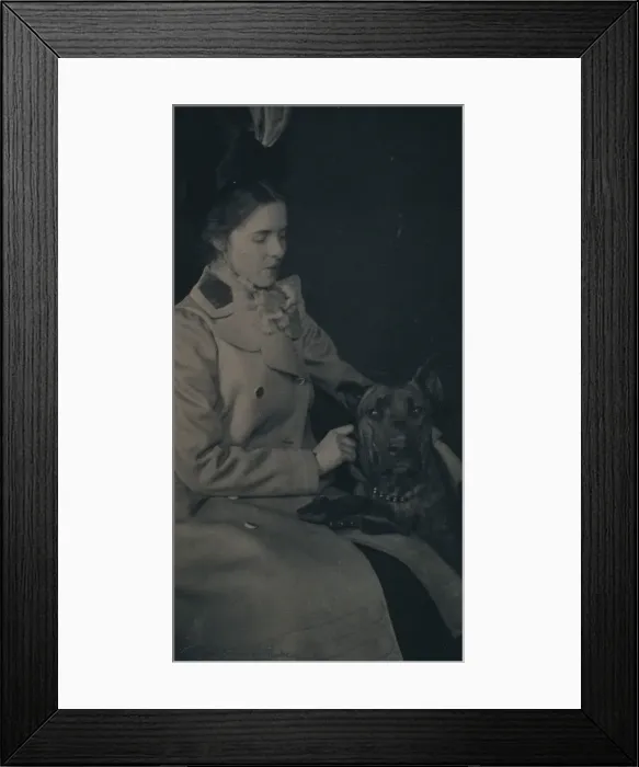 Framed Print : The Great Dane, 1900. Creator: Katharine Sheward Stanbery Framed Print : The Great Dane, 1900. Creator: Katharine Sheward Stanbery