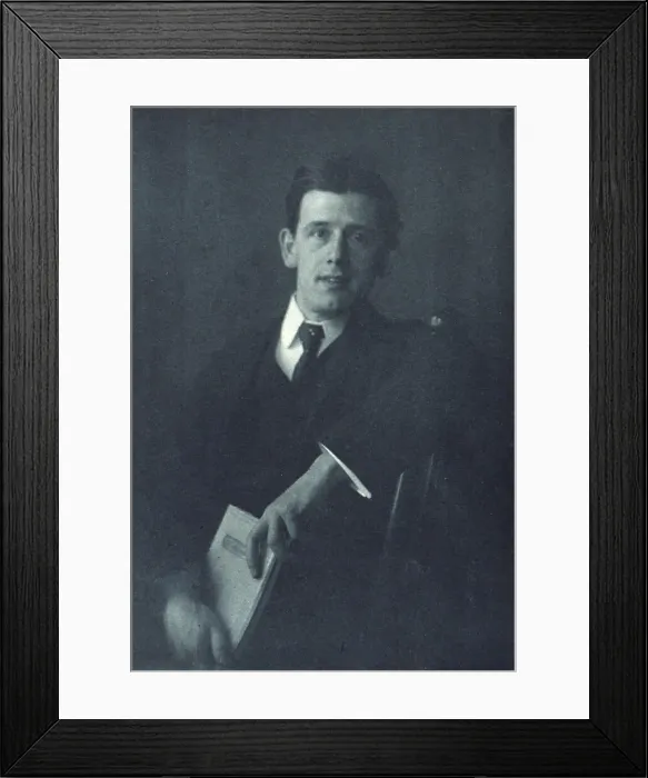 Framed Print : Clarence White, 1900. Creator: Katharine Sheward Stanbery Framed Print : Clarence White, 1900. Creator: Katharine Sheward Stanbery