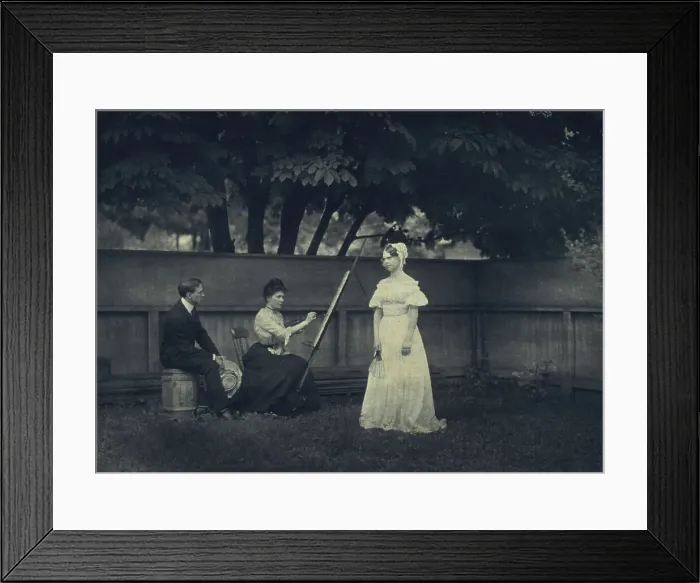 Framed Print : Good model, 1901. Creator: Mary R Stanbery