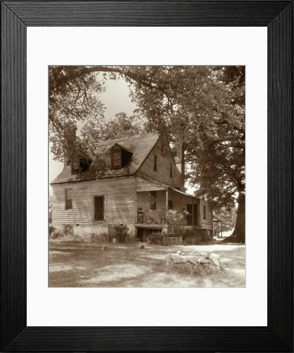 Framed Print : Midlothian Pike Minor Houses, Chesterfield County, Virginia, 1933. Creator: Frances Benjamin Johnston Framed Print : Midlothian Pike Minor Houses, Chesterfield County, Virginia, 1933. Creator: Frances Benjamin Johnston