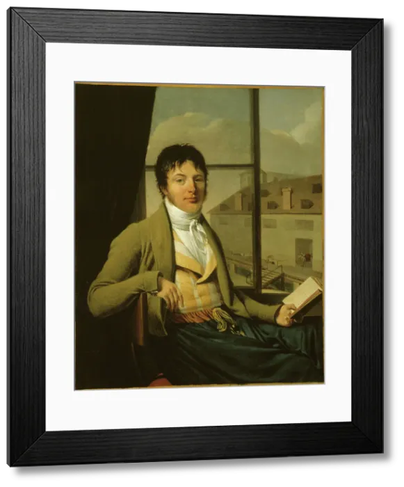 Framed Print : Portrait of Jean-Antoine Chaptal (1756-1832), chemist and politician, 1801. Creator: Louis Andre Gabriel Bouchet Framed Print : Portrait of Jean-Antoine Chaptal (1756-1832), chemist and politician, 1801. Creator: Louis Andre Gabriel Bouchet