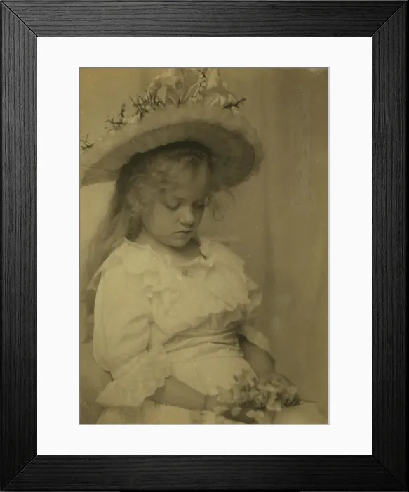 Framed Print : Sweet peas, c1900. Creator: Eva Gamble Walborn Framed Print : Sweet peas, c1900. Creator: Eva Gamble Walborn