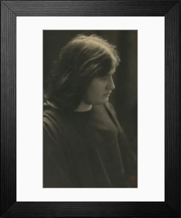 Framed Print : Il Penseroso, c1900. Creator: Mathilde Weil Framed Print : Il Penseroso, c1900. Creator: Mathilde Weil