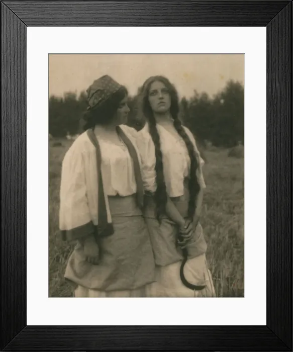 Framed Print : The song of the meadowlark, c1900. Creator: Mathilde Weil Framed Print : The song of the meadowlark, c1900. Creator: Mathilde Weil