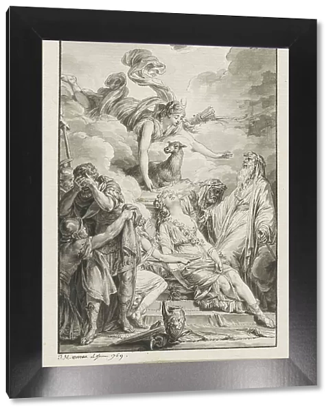 The Sacrifice of Iphigenia, 1769. Creator: Jean-Michel Moreau