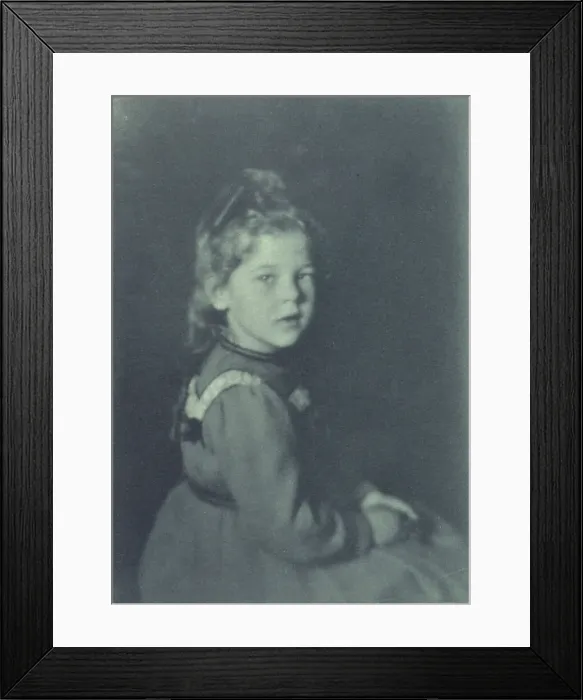 Framed Print : Mildred, c1900. Creator: Myra Albert Wiggins Framed Print : Mildred, c1900. Creator: Myra Albert Wiggins