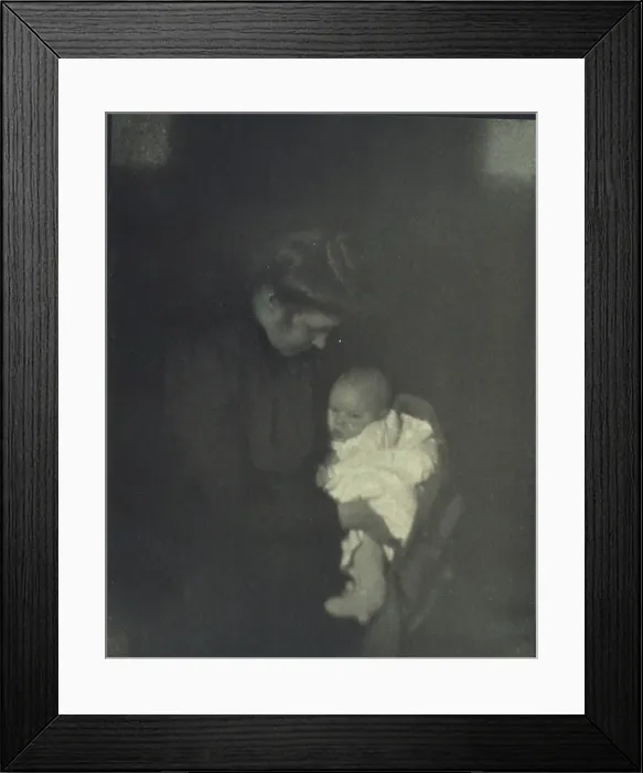 Framed Print : Mother and child, c1900. Creator: Myra Albert Wiggins Framed Print : Mother and child, c1900. Creator: Myra Albert Wiggins