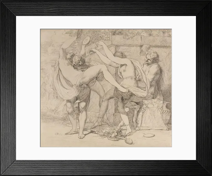 Framed Print : Bacchanal, 1770 / 1775. Creator: John Hamilton Mortimer Framed Print : Bacchanal, 1770 / 1775. Creator: John Hamilton Mortimer