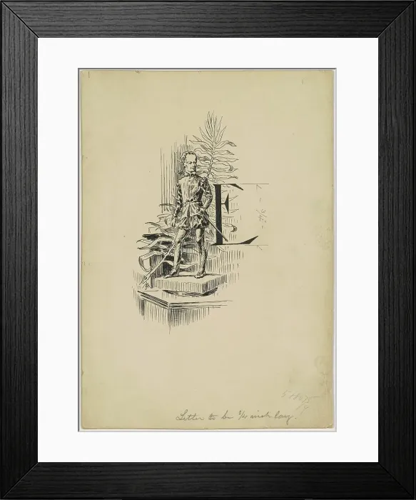 Framed Print : Electrotype Reproductions, 1890-1891. Creator: James Henry Moser