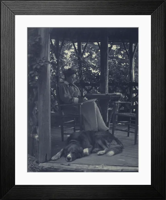 Framed Print : Mabel Osgood Wright, c1900. Creator: James Osborne Wright