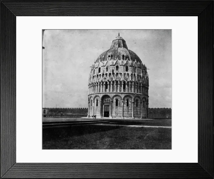 Framed Print : Baptistery, Pisa, Italy, between 1890 and 1925. Creator: Unknown Framed Print : Baptistery, Pisa, Italy, between 1890 and 1925. Creator: Unknown