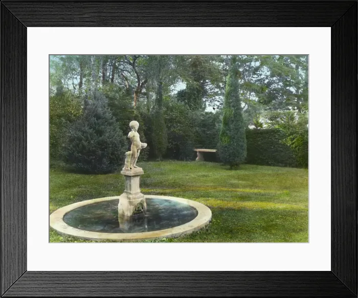 Framed Print : East Hampton Free Library, 159 Main Street, East Hampton, New York, c1915. Creator: Frances Benjamin Johnston Framed Print : East Hampton Free Library, 159 Main Street, East Hampton, New York, c1915. Creator: Frances Benjamin Johnston