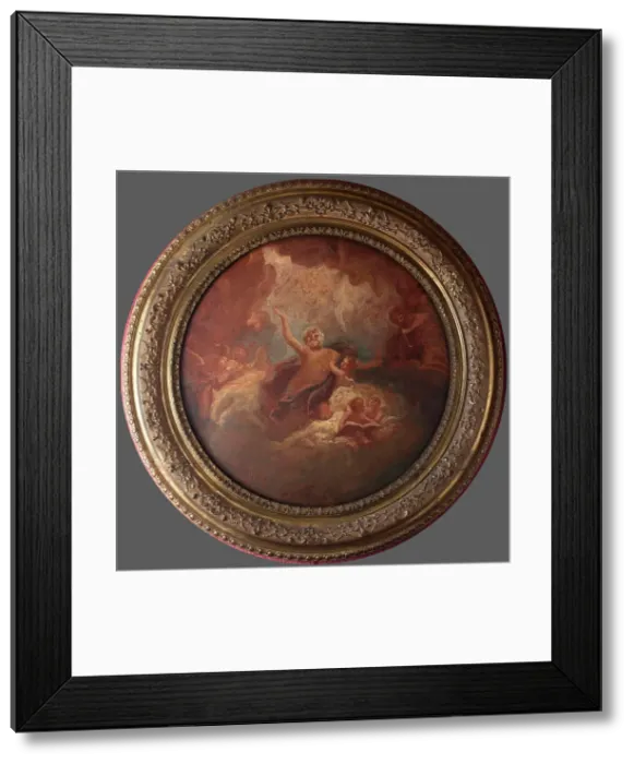 Framed Print : Glory of Saint Jerome, 1704. Creator: Bon Boullogne Framed Print : Glory of Saint Jerome, 1704. Creator: Bon Boullogne