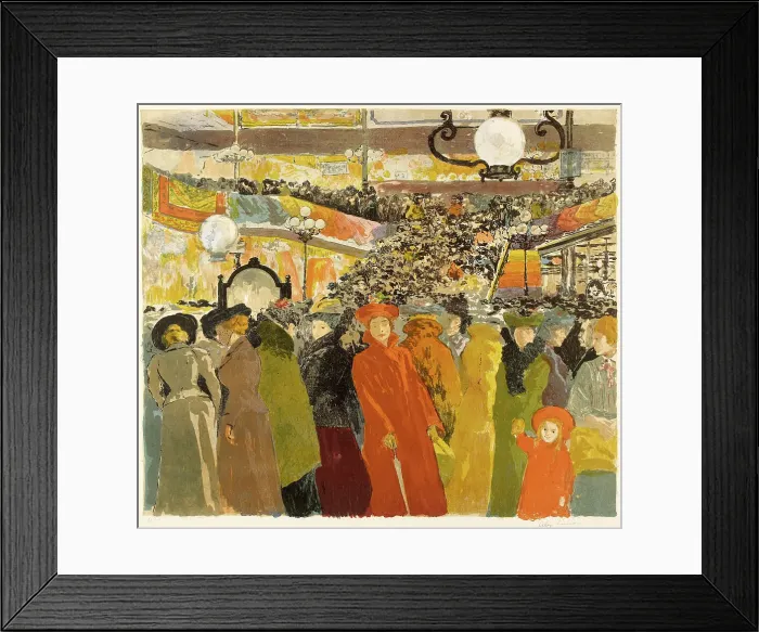 Framed Print : Le Bon Marché, 1902. Creator: Lunois, Alexandre (1863-1916) Framed Print : Le Bon Marché, 1902. Creator: Lunois, Alexandre (1863-1916)