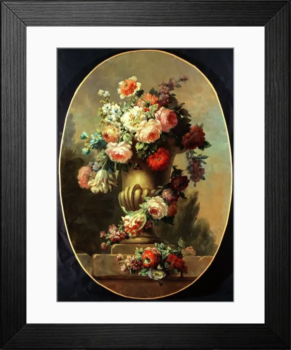 Framed Print : Vase of flowers, c1911. Creator: Felix Boutreux