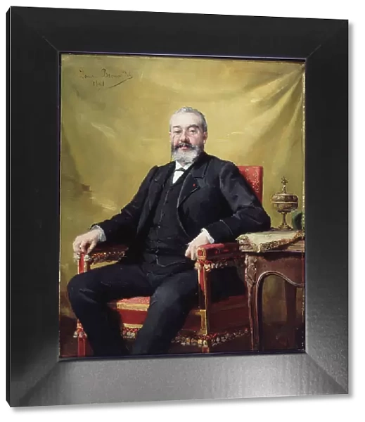 Portrait of Doctor Adrien Proust (1834-1903), father of Marcel Proust, 1891. Creator: Laure Brouardel