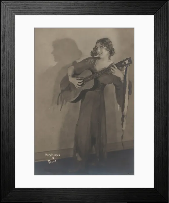Framed Print : Mary Pickford in Rosita, 1923. Creator: Unknown Framed Print : Mary Pickford in Rosita, 1923. Creator: Unknown