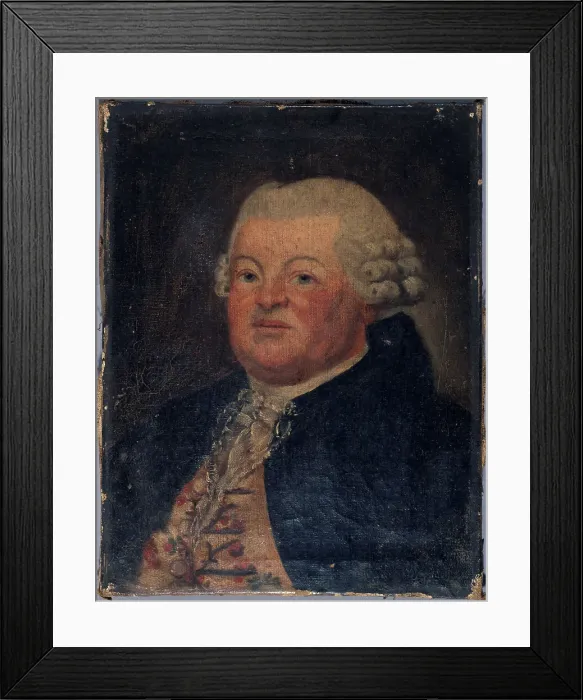 Framed Print : Portrait of an unknown person (circa 1760), c1760. Creator: Margherita Campion Brunet Framed Print : Portrait of an unknown person (circa 1760), c1760. Creator: Margherita Campion Brunet