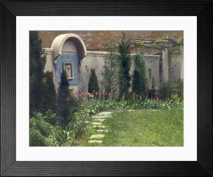Framed Print : Laura Stafford Stewart house, 205 West 13th Street, New York, New York, 1921. Creator: Frances Benjamin Johnston Framed Print : Laura Stafford Stewart house, 205 West 13th Street, New York, New York, 1921. Creator: Frances Benjamin Johnston