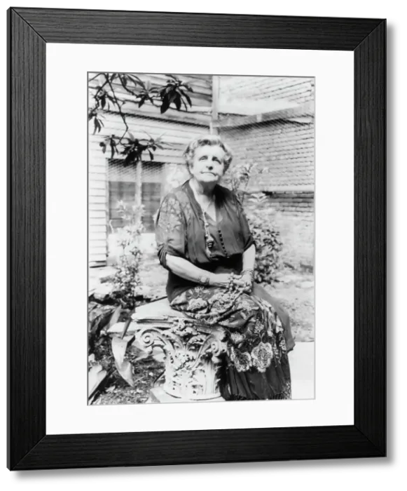 Framed Print : Frances Benjamin Johnston (1864-1952), c1950. Creator: Unknown Framed Print : Frances Benjamin Johnston (1864-1952), c1950. Creator: Unknown