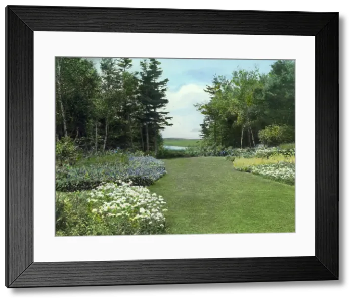 Framed Print : Herbert Livingston Satterlee house, Great Head, Bar Harbor, Maine, 1924. Creator: Frances Benjamin Johnston Framed Print : Herbert Livingston Satterlee house, Great Head, Bar Harbor, Maine, 1924. Creator: Frances Benjamin Johnston