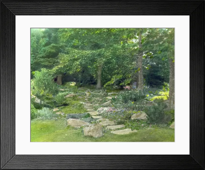 Framed Print : Reef Point, Beatrix Jones Farrand house, Bar Harbor, Maine, 1920. Creator: Frances Benjamin Johnston. Reef Point, Beatrix Jones Farrand house, Bar Harbor, Maine, 1920. Creator: Frances Benjamin Johnston Framed Print : Reef Point, Beatrix Jones Farrand house, Bar Harbor, Maine, 1920. Creator: Frances Benjamin Johnston. Reef Point, Beatrix Jones Farrand house, Bar Harbor, Maine, 1920. Creator: Frances Benjamin Johnston