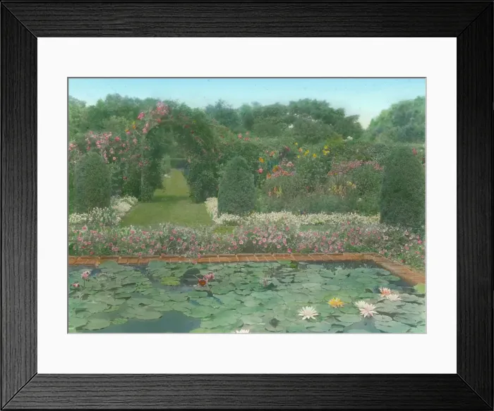 Framed Print : Francis Burrall Hoffman house, Southampton, New York, c1915. Creator: Frances Benjamin Johnston Framed Print : Francis Burrall Hoffman house, Southampton, New York, c1915. Creator: Frances Benjamin Johnston