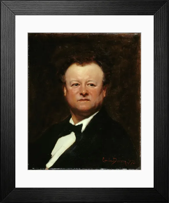 Framed Print : Portrait of Jean-François Berthelier (1830-1888), singer, 1877. Creator: Charles Emile Auguste Carolus-Duran Framed Print : Portrait of Jean-François Berthelier (1830-1888), singer, 1877. Creator: Charles Emile Auguste Carolus-Duran