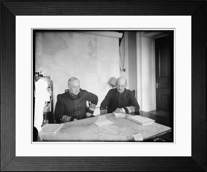 Framed Print : Benson and Mayo, between 1910 and 1920. Creator: Harris & Ewing. Benson and Mayo, between 1910 and 1920. Creator: Harris & Ewing Framed Print : Benson and Mayo, between 1910 and 1920. Creator: Harris & Ewing. Benson and Mayo, between 1910 and 1920. Creator: Harris & Ewing