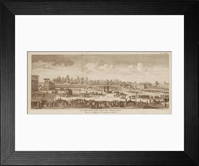 Framed Print : Exposition des produits de l'industrie française, Paris, 1798, 1798. Creator: Anonymous Framed Print : Exposition des produits de l'industrie française, Paris, 1798, 1798. Creator: Anonymous